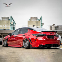 Yofer Design Factory Supplier Aksesoris Diffuser Side Apron Mobil Glossy Black Side Skirts Apron Universal untuk Toyota Camry