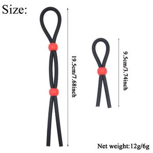 3pcs/set Silicone Intimate Penis <b>Rings</b> Lock Fine Sex Toy Box Male Adult Sex Products <b>Couples</b> Locking Cord Sex Toys for Men% - Product Image 6