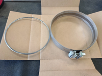 Kit de remplacement de joints et de colliers de fixation Redline Emissions pour Detroit / Mercedes (collier de serrage A0004902241 / REP VB3007)