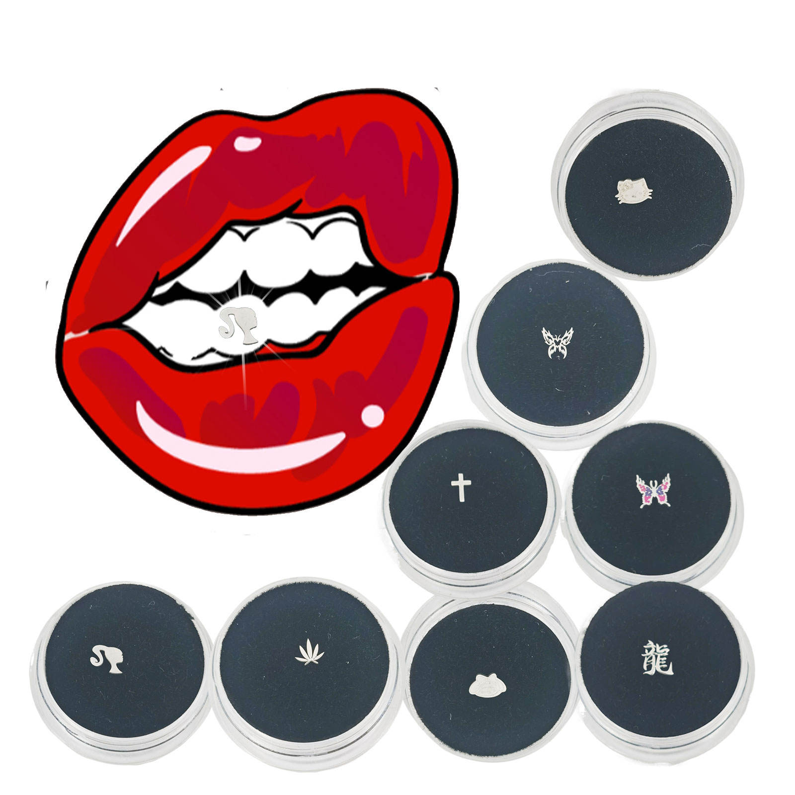 Gems dentaires en titane médical