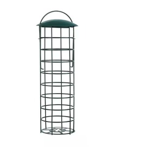 Sınır Ötesi Özel Dış Mekan Asılı Otomatik Metal Demir Örgü Kuş Yemliği Üç Parçalı Set - Product Image 2