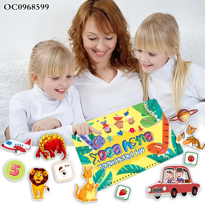 Preschool early children educational color pattern matching puzzle toys learning resource