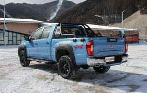 Foton Usado 4X4 Diesel Camioneta 163HP 120kw Doble Fila <span class=keywords><strong>Mini</strong></span> Camión Segmento <span class=keywords><strong>Euro</strong></span> 4 Emisión Izquierda Valla PARA LA Venta Precio Barato - Product Image 4