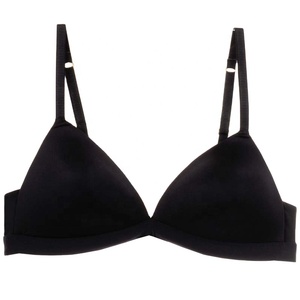 HL-B22 <span class=keywords><strong>Reggiseno</strong></span> Estivo Sexy da Donna <span class=keywords><strong>con</strong></span> Coppe Triangolari Imbottite Traspiranti <span class=keywords><strong>Senza</strong></span> <span class=keywords><strong>Ferretto</strong></span> - Product Image 2