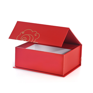 <b>Biodegradable</b> Personalized Scatola Regalo Skincare Paper Box Clamshell Magnetic Rigid Gift <b>Packaging</b> Box With Gold Foil Logo - Product Image 2