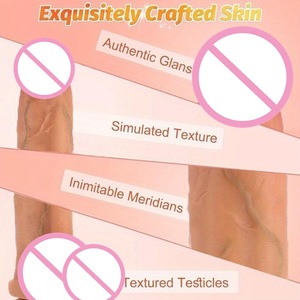 ของเล่นทางทวารหนักชายแบบเหลวเหมือนจริง<span class=keywords><strong>ขาย</strong></span>ดีที่สุด ของเล่นเสริมสมรรถภาพชายขนาดใหญ่ทำจากซิลิโคนสำหรับความสุขทางเพศของผู้หญิง - Product Image 3