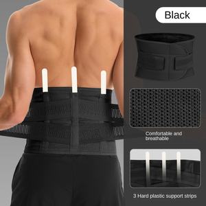 Corsetto ortopedico cintura di supporto per la schiena cintura lombare per la colonna vertebrale cintura per la schiena uomo donna supporto per la vita Trainer legante addominale tutore lombare palestra