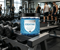 Gommes de créatine monohydrate haute puissance, complément nutritionnel quotidien, complément alimentaire de qualité professionnelle pour les passionnés de fitness