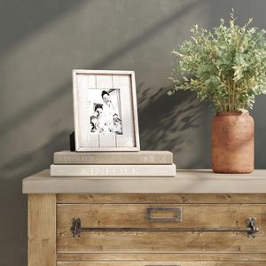 Phong cách mộc mạc màu trắng hình ảnh bằng gỗ khung trang trại hoặc bãi biển ven biển chủ đề khung hình bằng gỗ - Product Image 4