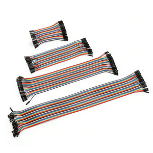 40PCS Jumper Wire DuPont Line DuPont Cable Connection male to male+female to female and male to female for For Arduino <b>DIY</b> <b>KIT</b> - Product Image 1