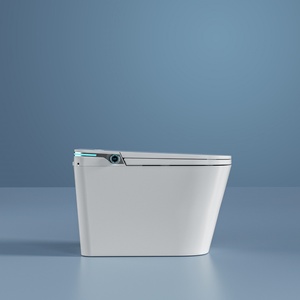 Smart Wc Toilet Bidet Smart Toilet with Automatic Bidet Widen Seat Instant Heating WC Seat Warmer Elongated Bowl Shape - Product Image 4
