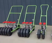 Semoir agricole multifonctionnel pour légumes, poussé à la main, avec moteur et composants essentiels