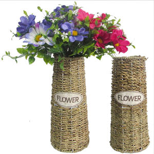 Pots de fleurs en paille de mer écologiques de Noël, panier en paille de mer, moule pour mini-pots de fleurs - Product Image 3