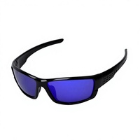 Nouvelles lunettes de soleil polarisées avec verres PC anti-lumière bleue pour hommes, idéales pour le sport, le cyclisme, résistantes au vent et offrant une protection UV