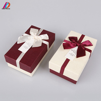 Luxury Custom Paper Box Packaging Gift Box with Ribbon Bowknot