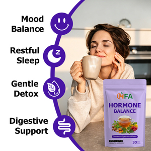 Sachets de thé OEM ODM pour l'équilibre hormonal avec Giroflier et Paspalyte pour soutenir l'équilibre hormonal et l'humeur, favoriser un sommeil réparateur, la détoxification et la digestion - Product Image 6