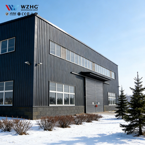 High Quality Steel Structure Industrial Storage Hangar with 50-Year Lifespan Eco-Friendly <b>Design</b> Galvanized Surface Treatment - Product Image 1