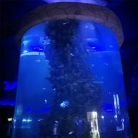 Aquarium cylindrique Prix d'usine Aquariums en verre acrylique et accessoires Écologique 5L