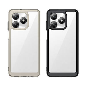 Coque de téléphone en acrylique transparente et colorée, antichoc, pour Huawei Honor X5C Plus, livraison rapide - Product Image 5