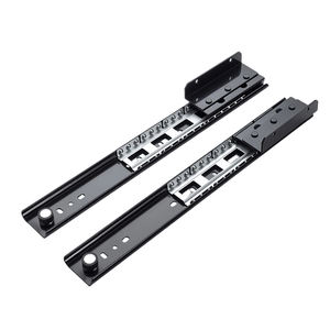 Riel Deslizante Oculto para Ventana con Rodamiento de Bolas, Riel Deslizante Telescópico de Alta Resistencia para Muebles, Uso en Gimnasios al Aire Libre, Silencioso, Azul <span class=keywords><strong>Zinc</strong></span> - Product Image 2