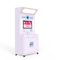 Photomaton commercial de style disco, machine interactive pour selfies, imprimante rapide, appareil photo reflex numérique, promotion d'événements, photomaton