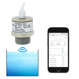 Kacise kus550 npt1 công nghiệp IP68 chống ăn mòn siêu âm cảm biến mực nước RS485/0-10V/4-20mA chống ăn mòn tính năng - Product Image 1