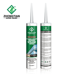 Nhà Máy bán hàng nóng Trắng Silicone sealant chống thấm keo thủy tinh chất kết dính chất bịt kín nhôm tấm đá thành phần nhựa <span class=keywords><strong>Epoxy</strong></span> - Product Image 1