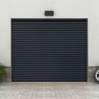 Volets roulants électriques automatiques modernes personnalisés Hanyu en acier et aluminium pour porte de garage extérieure, antivol, haute résistance au vent