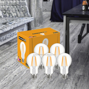 Yongze dẫn bóng đèn dây tóc 220V AC Mặt dây chuyền cổ điển Edison Kính <span class=keywords><strong>A60</strong></span> 210lm/W 4W 6W 8W 10W 12W <span class=keywords><strong>2025</strong></span> dân cư 3500K ấm áp - Product Image 3