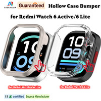 Coque de protection ultra-fine en PC creux pour Xiaomi Redmi Watch 6 Active, protection pour montre connectée Redmi Watch 6 Lite, accessoires