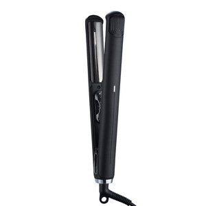 Curved U-Shape Root <strong>Volumizing</strong> Hair Straightener Flat Iron for Home Salon Use - Product Image 1