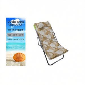 Tappetino da Spiaggia TUMBONA 50X120CMX4CM-8 in Cotone Intrecciato con Spugna, Accessori Esterni - Product Image 2