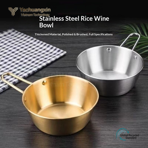 Portable Stainless Steel Wide Mouth <b>Cups</b> Set Outdoor <b>Camping</b> & Hiking Bowl & <b>Cup</b> for Picnics & Adventures - Product Image 3