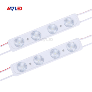 Venta al por mayor 12V 3W Módulos LED blancos fríos Gabinete interior de China Molde de inyección Película intermitente con soporte de soldadura - Product Image 1