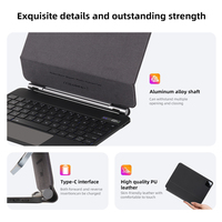 Clavier magique pliable OEM fin avec pavé tactile pour Xiaomi Pad 7 Pro, style rechargeable portable
