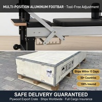 Reformer de Pilates en aluminium sur mesure avec certification CE, lit d'entraînement Pilates à rail CNC semi-élevé pour le yoga