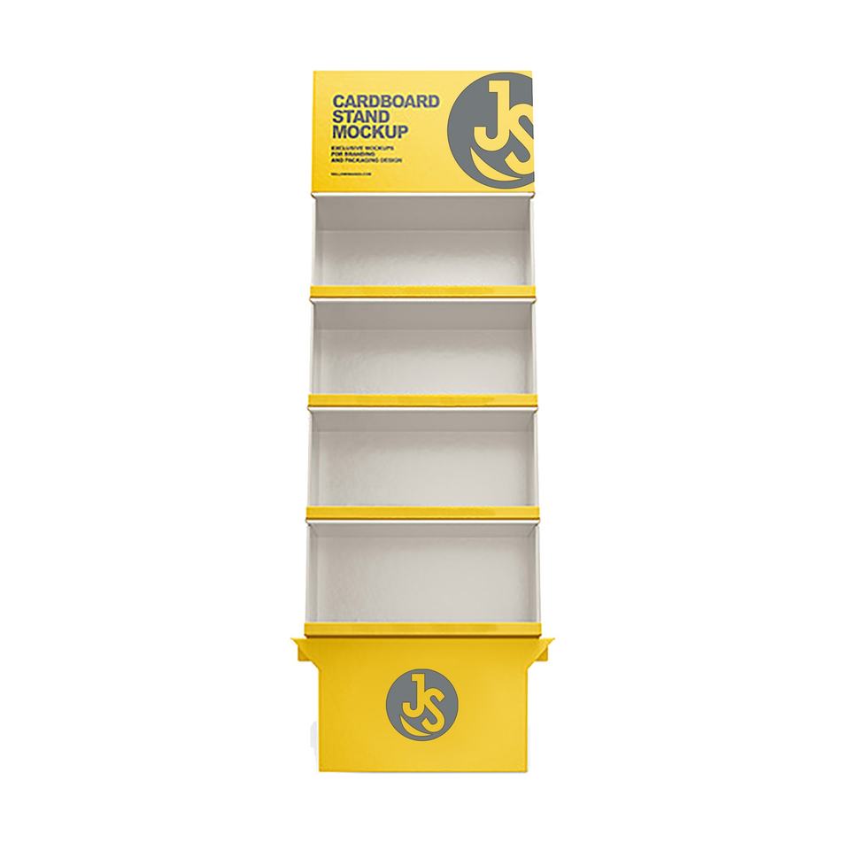 Neocell Cardboard Display Rack Cardboard Display Racks - Customizable Eco-Friendly Solutions