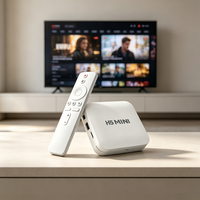 Venta Directa de Fábrica H5 MINI H150 TV Box 2.4G/5G Wi-Fi Dual 4K Android 15 Quad Core Set Top Box