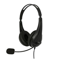 Casque filaire professionnel supra-auriculaire avec 270 fonctionnalités °   Microphone rotatif, prise de son clair, suppression du bruit, pour utilisation au bureau