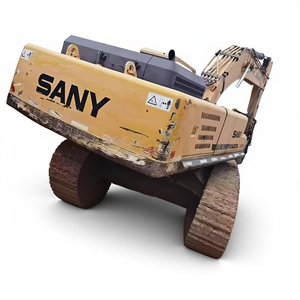 Excavatrice sur chenilles Sany de 38 tonnes d'occasion, modèle SY385H, couple de rotation 235 kN, SR360, SR405HK, pelleuse hydraulique, plateformes de forage hydrauliques à vendre. - Product Image 1