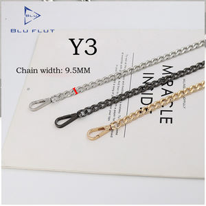 Bal Manent New Bag Chain Gold Sliver Metal Bolso Accesorio Correa de cadena Cadenas de metal personalizadas para bolsos - Product Image 5