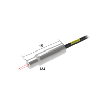 Sonde amplificatrice à fibre optique à réflexion diffuse haute flexibilité type R4 à rayon de courbure pour FU-68