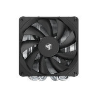 FEZCOOL C904-X37 Refroidisseur de processeur à soufflage vers le bas, 4 caloducs, roulement fluide, contrôle intelligent de la température, boîtier ITX tout-en-un pour Intel AMD