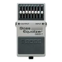 Boss GEB-7 Equalizer Bass Effect Pedaal Met 7-Band Eq Pedaal