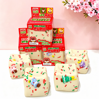 Offre Spéciale Noël : Boîte Mystère Squishy en Forme de Boulette, Jouet Anti-Stress à Presser en Forme d'Aliment (Maltose), avec Boîte de Présentation et Coffret Cadeau