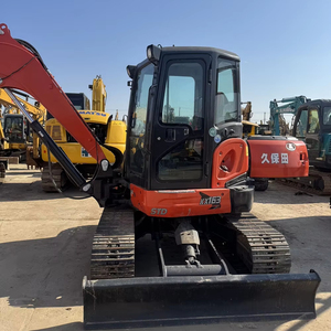 Mini-excavatrice Kubota KX163 KX165 d'occasion, fabriquée au Japon, très demandée, 6 tonnes, 6,3 tonnes, 6,5 tonnes, petite pelle, mini Kubota KX163 - Product Image 1
