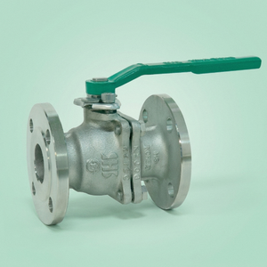 วาล์วบอล HS Valve SSC14 สำหรับ 10K-25A ตัววาล์วอุตสาหกรรมสแตนเลส รุ่น SSC14 BALL SSC14 SEAT RTFE วาล์วบอลแบบมีหน้าแปลน (KS) - Product Image 1