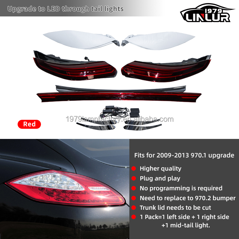 今月末まで Porsche ポルシェ パナメーラ 970 前期 テールライト 楽天市場】ポルシェ用 パナメーラ 970 前期 艶消し黒 マットブラック