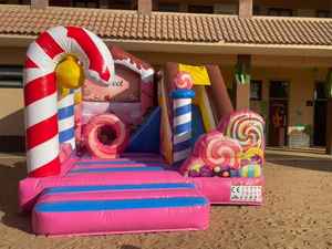 <span class=keywords><strong>Château</strong></span> plein d'entrain de cavalier de sucrerie bon marché de videur <span class=keywords><strong>gonflable</strong></span> commercial de PVC pour le loyer emballé dans le sac - Product Image 5