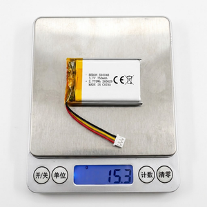 定制锂聚合物电池 3.7V 750mAh 503048 聚合物可充电电池组，带 PCM，适用于鼻洗器鼻洗器 OEM - Product Image 4